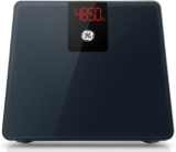 GE Bathroom Scale Body Weight: Digital BMI Weight Balance Scales FSA HSA Eligible Heavy Duty Measuring Device for People Accurate Bluetooth Weighing Electronic Weigh Machine, Black