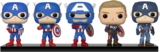 Funko Pop Marvel: Year of The Shield – Captain America Through The Ages 5 Pack – Disney Standard Characters – Amazon Exclusive – Collectable Vinyl Figure – Gift Idea – Official Merchandise