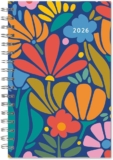 2026 Weekly & Monthly Planner, 16-Month Engagement Calendar: September 2025 – December 2026: Folksy Florals