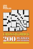 USA Best Crosswords 6: 200 Puzzles Easy to Hard for Adults with solutions