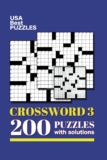 USA Best Crosswords 3: 200 Puzzles Easy to Hard for Adults with solutions