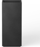 Kante 27.6″ H Tall Rectangular Concrete Planter, Modern Square Diameter Plant Pot with Drainage Hole and Rubber Plug for Indoor Outdoor Home Patio Garden, Black