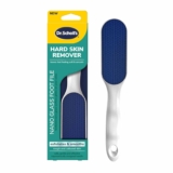 Dr. Scholl’s Hard Skin Remover Nano Glass Foot File – Foot Callus Remover, Durable Foot Scrubber, Dead Skin Remover, Hygienic Pedicure Tool, Long Lasting Foot Buffer, Soft Smooth Feet