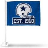 Rico Industries NFL Car Flag Double Sided Car Accessory
