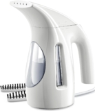 HiLIFE Steamer for Clothes, Portable Handheld Design, 240ml Big Capacity, 700W, Strong Penetrating Steam, Removes Wrinkle, for Home, Office and Travel(ONLY FOR 120V)(White)