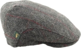 Mucros Weavers Irish Flat Cap Men Trinity Tweed Hat Driving Cap Made in Ireland
