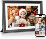 2024 WiFi Digital Picture Frame with 16Gb Storage, Smart Digital Photo Frame with Touch Screen Support External SD Card, APP and Email, Parents -Friendly, Timed Sleep