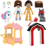 Adopt Me! Nursery and Baby Shop – Amazon Exclusive – Top Online Game – Exclusive Virtual Item Code Included – Collectible Toys Featuring Your Favorite Pets and Locations, Ages 6+