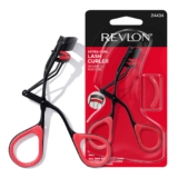 Revlon Extra Curl Lash Curler, Gives an All Day Dramatic Eyelash Look, with Non-Slip Finger Grips, Easy to Use, 1 Count