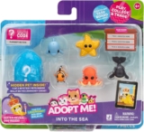 Adopt Me! Pets Multipack – Into The Sea – Hidden Pet – Top Online Game – Exclusive Virtual Item Code Included – Fun Collectible Toys for Kids, Ages 6+