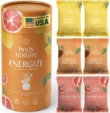 Body Restore Shower Steamers Aromatherapy 6 Pack – Galentines, Valentines Day Gifts for Her and Him, Birthday Gifts for Mom, Best Friend, Travel Essentials, Stress Relief, Self Care – Citrus