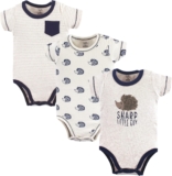 Touched by Nature baby-girls Organic Cotton Bodysuits
