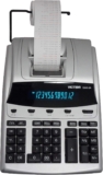 Victor 12-Digit Desktop Adding Machine, Large Easy To Read Display, Tape Print Out with 4,5 lines-per-second ribbon printer, Tax, Cost, Sell and Margin keys (1240-3A)